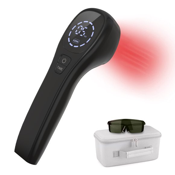 iKeener Handheld Treatment of Arthritis, Relief of Joint Pain, Rheumatoid Arthritis Pain Relief, Gout Relief-Black(Free Protective Glasses and Storage Bag)