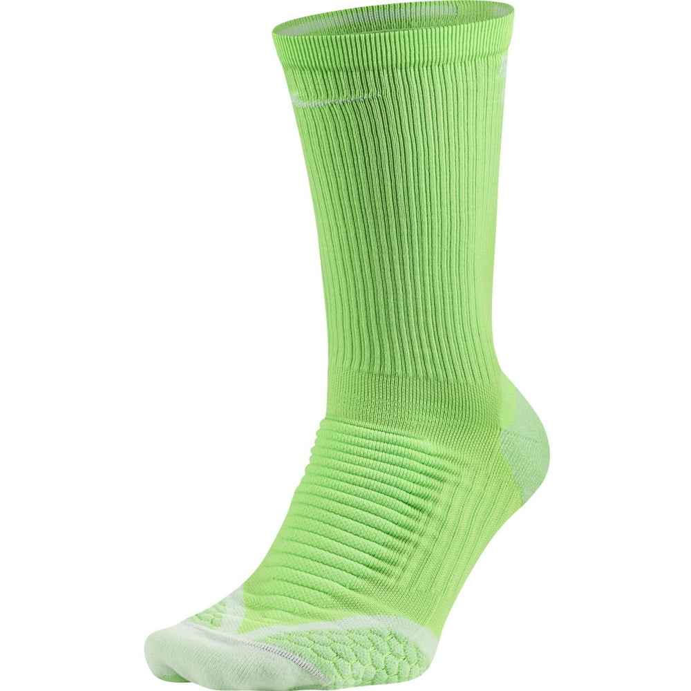Nike NEW Nike Golf Elite Cushion Crew Voltage Green/White Socks Men's