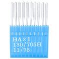 thumbnail image 1 of Metal Needle,100 Pcs Metal Household Sewing Machine Household Sewing Machine Needle Professionally Tested, 1 of 5