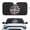 American Flag Compass Pattern, variant on XYZCANDO Car Windshield Sun Shade with Tropical Sunset, Windshield Sunshade for SUV and Van, Blocks Heat for Summer Travel