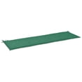 thumbnail image 1 of Cojín para banco de jardín VidaXL, cómodo, 180 x 50 x 3 cm, color verde, 1 of 8