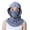Dark Grey, variant on Women's UV Protection Balaclava Hat with Neck Guard & Face Mask for Cycling, Travel & Outdoor Activities