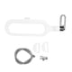 thumbnail image 5 of Adjunto del Baño, Boquillas Dobles Función de Auto Limpieza Bidet Ultra Delgada Hilo G1/2 Para Baña Para El Hogar, 5 of 7