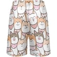 thumbnail image 3 of GZHJMY Dog Pajama Pants Short for Men, Lounge Pants Lightweight Men Pajama Bottoms with Drawstring Pockets, Christmas New Year Birthday Gifts, X-Large, 3 of 7