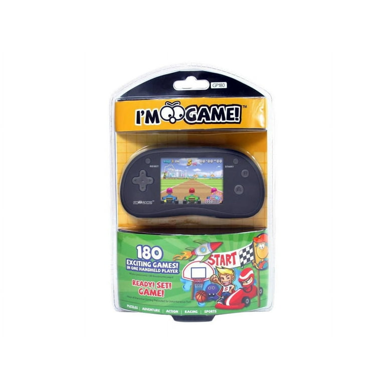 I'm Game GP180 - 220 built-in games - handheld electronic game - black