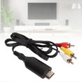 thumbnail image 4 of HD Multimedia Interface to RCA Converter Supports 4K 30hz HD Multimedia Interface to Older TV Adapter for Monitor Projector, 4 of 5