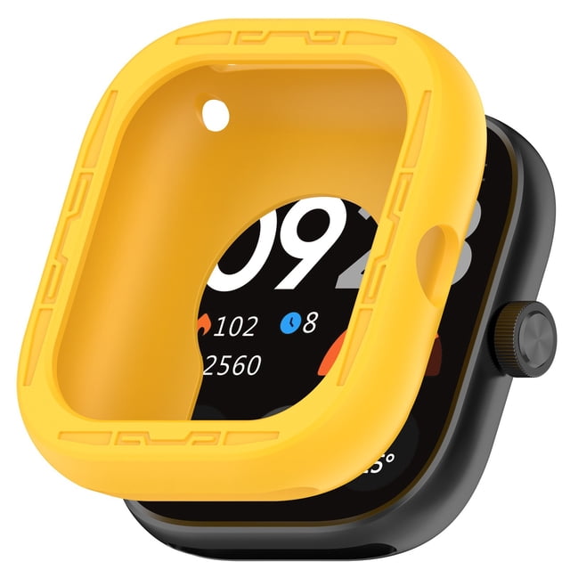 Silica Gel Smartwatch Case Drop Proof Waterproof Comfortable Fit Classic Design Easy Installation
