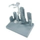 thumbnail image 3 of Base de exhibición de escena urbana, soporte para figura de acción, base de diorama urbano con doble Gris 10x65x8cm, 3 of 9