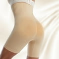 thumbnail image 4 of SWSMCLT Women's Tummy Control Shapewear Shorts Seamless Boned Postpartum Waist Trimmer Body Shaper High Waist Trainer Thigh Slimmer Butt Lifter Underwear Nude 12, 4 of 4