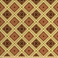 thumbnail image 1 of Oriental Fabric by the Yard, Geometric Lines with Timeless Inspirations Modern, Decorative Upholstery Fabric for Sofas and Home Accents, Pale Coffee Cinnamon by Ambesonne, 1 of 4