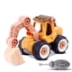 thumbnail image 1 of Vehículos de construcción de ingeniería para niños, modelo de camión de juguete desmontable, juego de aprendizaje temprano portátil, regalo para niños y niñas para excavadora de interior Vogacara FN000741-01B, 1 of 7