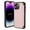 Pink, variant on For iPhone 15 Pro Wallet Case with Card Holder Heavy Duty Protective Dual Layer Shockproof [Hidden Card Slot] [Kickstand] Slim Case for iPhone 15 Pro for Women&Men, Black