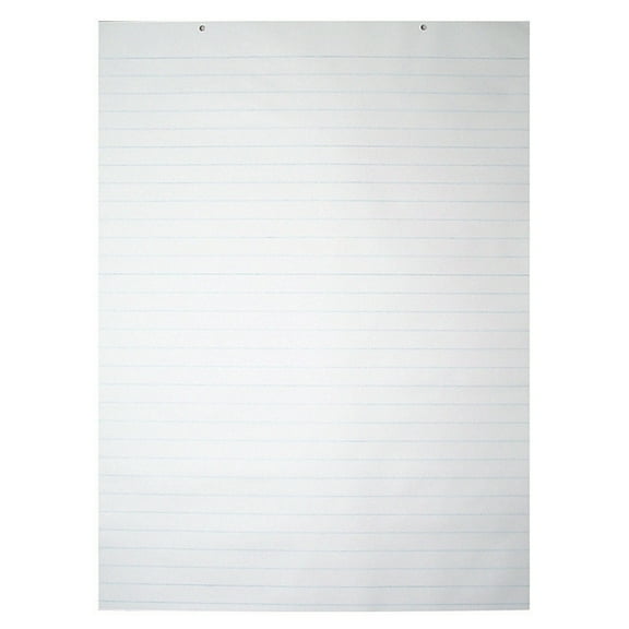 Pacon® Chart Pad, 24" x 32", 2-Hole Top Punched, 1" Ruled, 70 Sheets