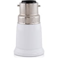 thumbnail image 2 of Adaptateur de Prise 4x - B22 à E27 - Base à Baïonnette pour Ampoule LED Halogène, 2 of 5