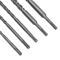thumbnail image 2 of 5pc SDS Masonry Metric Drills For Bricks Blocks Concrete 10 – 25mm 450mm Long, 2 of 6