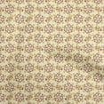 thumbnail image 1 of oneOone Cotton Flex Light Yellow Fabric Floral Fabric For Sewing Printed Craft Fabric By The Yard 40 Inch Wide, 1 of 4