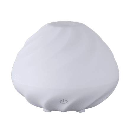 Swirl Essential Oil Diffuser 240ml Aromatherapy by ZAQ, Includes Free 10ML Lavender Oil