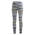 thumbnail image 4 of MeMoi Protuva Bohemian Print Cotton Blend Leggings - Womens - Female (Small/Medium, Black Collage), 4 of 4
