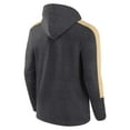 thumbnail image 3 of Men's-Fanatics  Heather Charcoal New Orleans Saints Gains Full-Zip Hoodie, 3 of 3