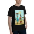 thumbnail image 2 of Bingfone African Women Men'S Loose Fit Short-Sleeve Pocket T-Shirt, 2 of 7