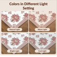thumbnail image 7 of Design&I 3'x5' Washable Throw Rug Pink Coquette Vintage Repeating Roses Romantic Framing Border for Entryway, Kitchen, Ultra-Thin & Non-Slip Skid-Resistant Small, 7 of 7