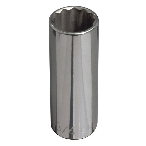Klein Tools 7/8In Deep 12 Point 1/2In Drive Socket