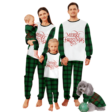

Family Matching Christmas Pajamas for Adult 3D Print Sleepwear Holiday Pjs Men Women Boys Girls