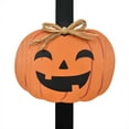 thumbnail image 4 of Pumpkin Wreath Hanger w/ Metal Hook - 15 inches, 4 of 5