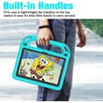 thumbnail image 4 of BMOUO Kids Case for Fire HD 8 & HD 8 Plus Tablet (12/10th Generation, 2024/2022/2020 Release), Shockproof Handle Stand Kids Case, Cyan, 4 of 6