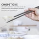 thumbnail image 2 of Fiberglass Chopsticks Set Reusable Dishwasher-Safe Chopsticks for Home Restaurant Housewarming (10, 2 of 5