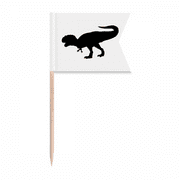 Dinosaur Bones Miniature Fierce Toothpick Flags Labeling Marking for Party Cake Food Cheeseplate