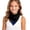 Navy, variant on Elegant Girl's Satin Silk Scarf with Gradient Tone for Kids Lightweight Shawl Everyday Wear