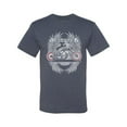 thumbnail image 2 of Wild Bobby, Bobber Bike Making Good Making Motorcycles Bad for 70 Years Cars and Trucks Men's Graphic T-Shirt, Vintage Heather Blue, 2XL, 2 of 3