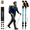 Blue, variant on Outsura Hiking Poles Pair of 2, Aluminum Trekking Poles, Collapsible Lightweight Walking Sticks for Hiking and Trail Walking