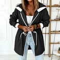thumbnail image 3 of Guluxicc Women's Athletic Jackets Drawstring Full Zipper Long Sleeve Hoodie Jackets for Everyday Running Performance Wear Fall Winter Casual Outfits, 3 of 6