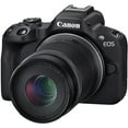 thumbnail image 2 of Canon EOS R50 Mirrorless Camera with 18-45mm and 55-210mm Lenses (Black), 2 of 5