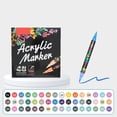 thumbnail image 1 of BotaniNest Acrylic Markers For Arts And Projects – Quick Dye Based Ink For Smooth And Precise Detailing Suitable For Paper Cardstock Canvas 2ml, 1 of 7