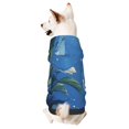 thumbnail image 1 of Balery Hibiscus Flowers Calm Water Sudadera con Capucha para Perros Pequeños – Ropa para Mascotas, Disfraz para Perros y Gatos, Ideal para Fiestas y Cosplay-Large, 1 of 7