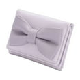 thumbnail image 5 of Korean Styles Short Purse Card Holder Trifold Wallet PU1eatherCoin Purse Bows Wallet Stylish Change Purse for Daily, 5 of 17