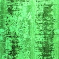 thumbnail image 1 of Ahgly Company Indoor Square Oriental Green Industrial Area Rugs, 4' Square, 1 of 4