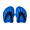 Blue-M, variant on Adjustable Swimming Paddles Profession Hands Unisex Power Strength Train Swim Training Hand Paddles Novice Use Auxiliary