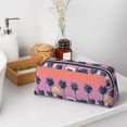 thumbnail image 7 of Uemuo Beach with Palm Trees Printed Leather Pencil Case, Pencil Pouch, Portable Pencil Bag, Pen Case for& Office, 7 of 7