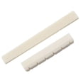 thumbnail image 2 of Sillín blanco Tuerca de silla de montar de guitarra Hueso de ganado blanco para guitarra clásica de 39 pulgadas Romacci  Sillín blanco, 2 of 6