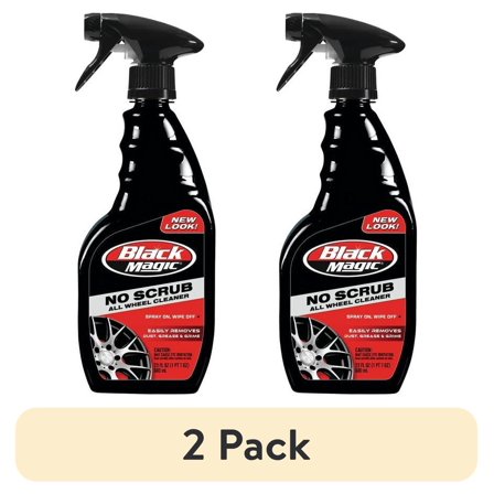 (2 pack) Black Magic No Scrub All Wheel Cleaner 23 oz - BM41023W