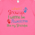 thumbnail image 3 of Inktastic Awesome Like My Grandpa Boys or Girls Baby T-Shirt, 3 of 4