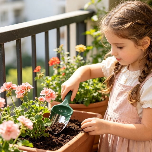 Usloyux Truelle de Jardin en Acier Inoxydable, Outil de Creusage Robuste avec Prise Ergonomique, Pelle Manuelle Résistante à la Rouille pour Jardinage à la Maison, Plantation de Fleurs, Potager, Repiquage, Ameublissement du Sol,