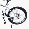 thumbnail image 3 of Bicicleta Deportiva Montaña CENTURFIT R26 Suspensión 21 Velocidades Freno de Disco Blanca, 3 of 5