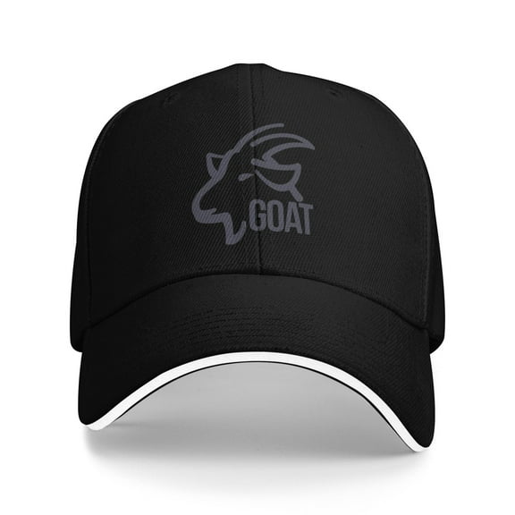 Funny Goat Unisex Sandwich Cap Classic Baseball Capunisex Adjustable Casquette Dad Hat