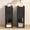 1-black, variant on Fsbecl Fluted Narrow Nightstand, Small Side Table Set of 2, Natural