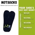 thumbnail image 2 of NotSocks Thin Shoe Insoles for Men & Women – Bamboo Charcoal Odor Control (2-Pack, Adult Black), 2 of 8